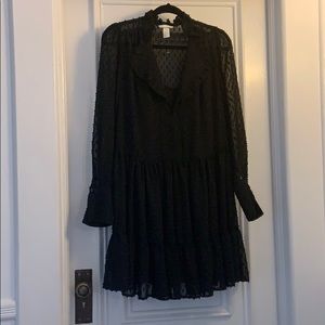 H&M black dress